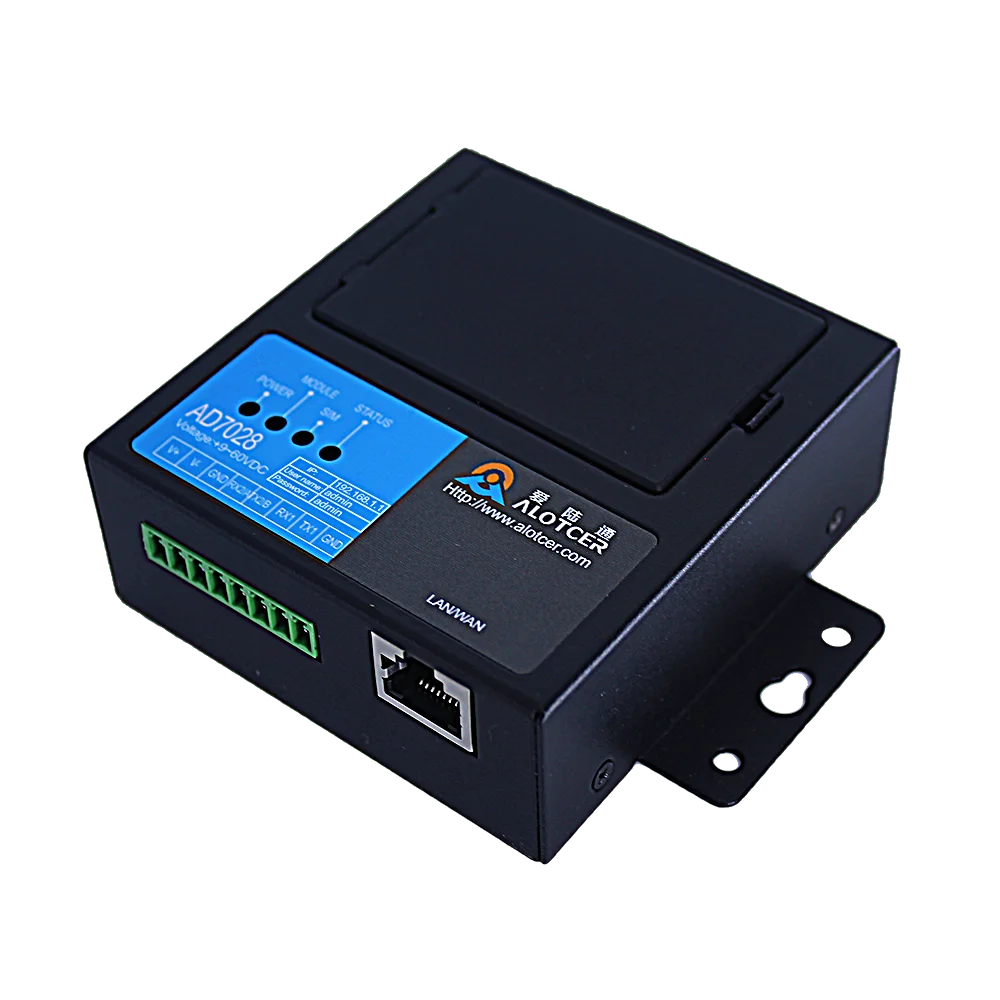 Rugged lte router industrial serial modem AD7028V 1 port Ethernet