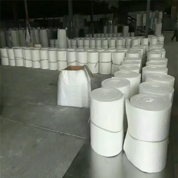Factory Price 1260 Degree Refractory Alumina Silicate Needle Ceramic Fiber Insulation Blanket
