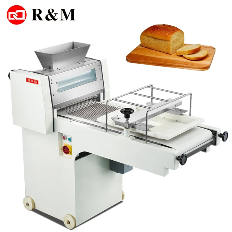 Automatic stainless steel bakery dough roll toast moulder short bread making machine shaping 380 toast moulder bakery Equipments
