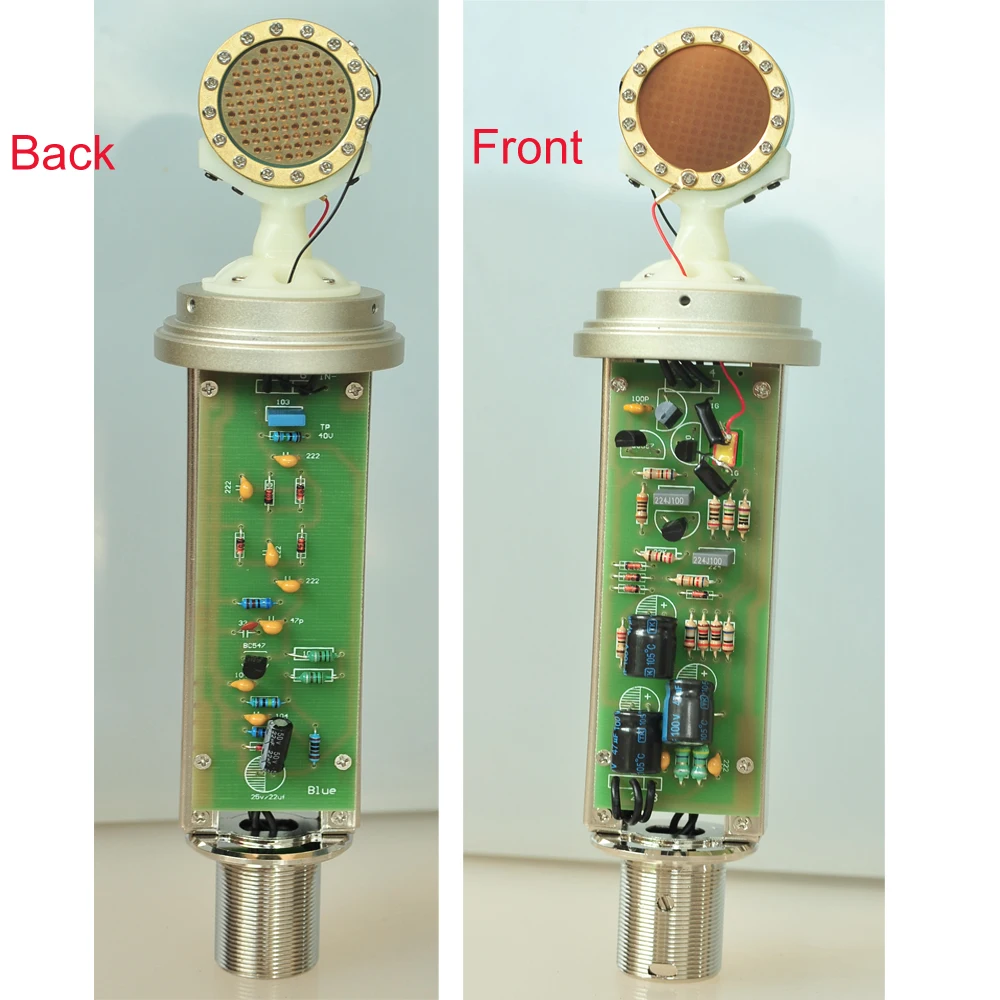 Professional 34mm Capsules Gold USB Studio Recording Condenser Microphone