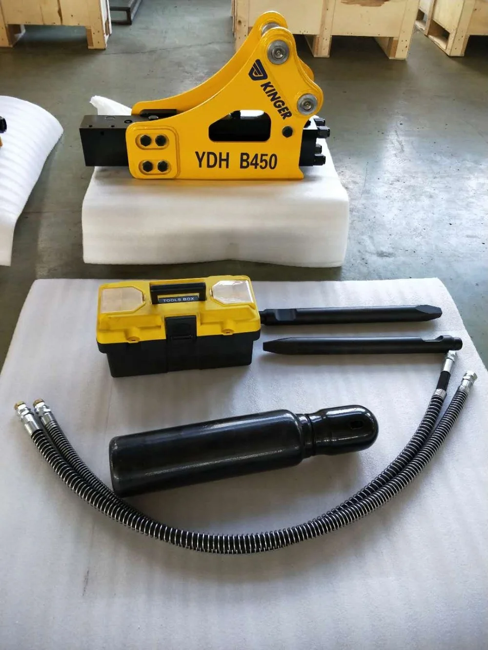 KINGER new design excavator hydraulic breaker hammer for sale