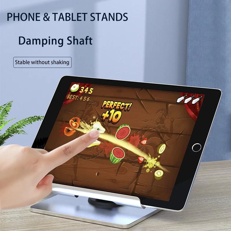 Metal Tablet Stand Holder Foldable Desktop Lazy Portable Adjustable Stand Mobile Phone Holder