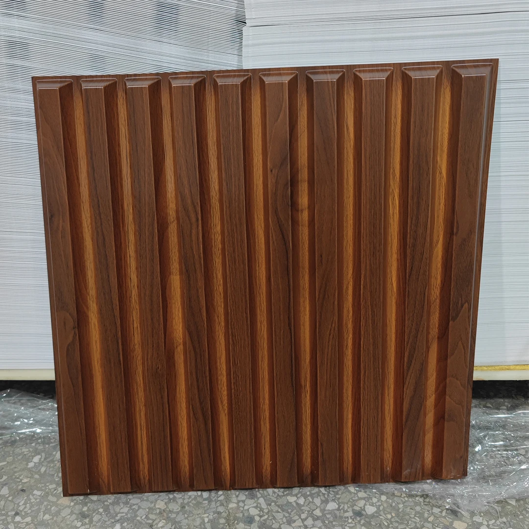 3D Wall Stickers Panels Embossed Wooden Art Panel Wall Board Home Background Decoration Panels