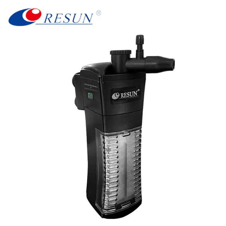 Resun New Arrival Adjustable Flow 4 Layer Filtration BC650 Bioclear Power Filter For Fish Tank Aquarium