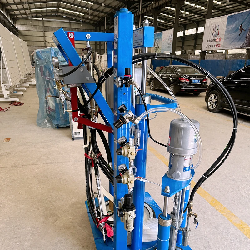 Silicone Sealant Extruder Machine Two-Component Silicone Sealant Spreading Machine Insulating Glass Machine
