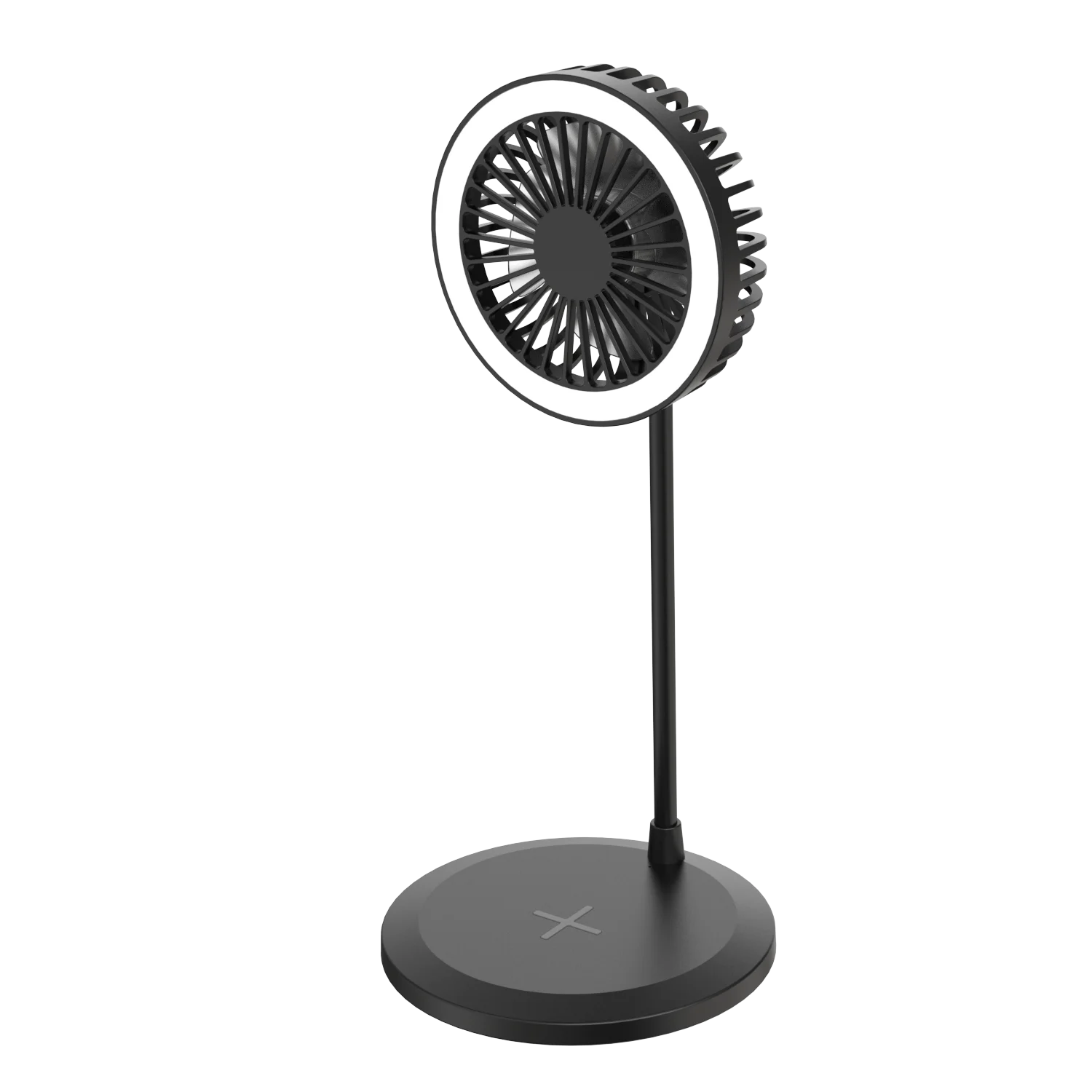 Wireless Charger LED Smart Home Night Light 3D Hologram Ventiladores Holograficos Holographic Display Holograma 3D Hologram Fan