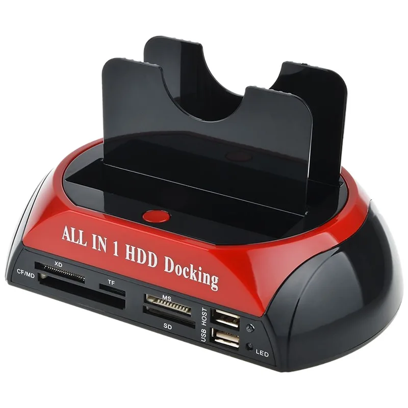 USB 2 0 для IDE SATA жесткий диск OTB док-станция клонирования ВСЕ В ОДНОМ HDD Dual Bay 5 дюймов 3 eSATA с