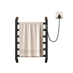 Wholesale Heated Electric Towel Rack Ip45 Waterproof Aluminium Alloy Towel Warmer Heated Towel Rail