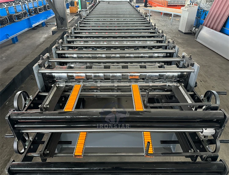 Double Layer Light Keel Roll Forming Machine With Special Offer For Roof Building Material Machinery