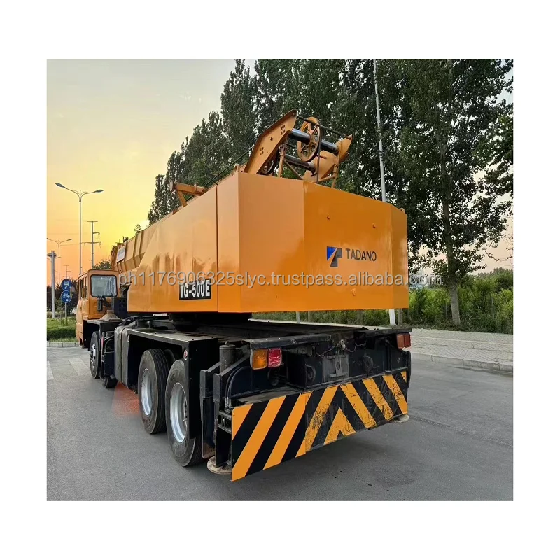 Japan original Tadano TG500E truck crane for sale, Tadano 50 ton mobile crane price low on sale