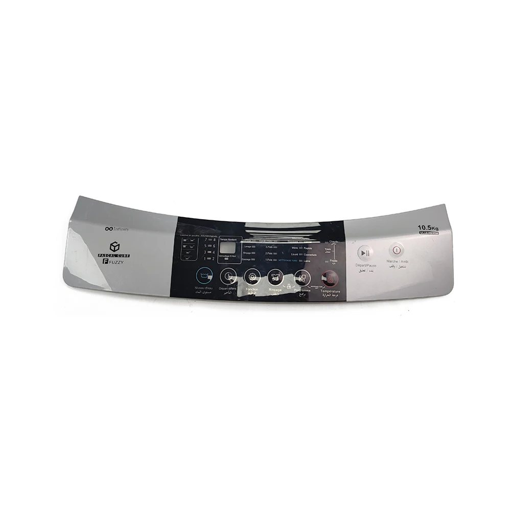 High quality 10.5kg automatic washing machine  PCB Injection Sticker with Strong strength and toughness