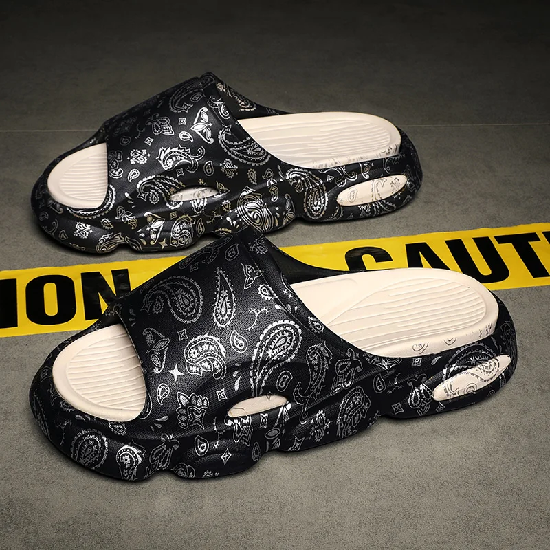 Wholesale High Quality Comfortable Fashion Styling Eva Men Slides Slipper Soft Material Sole Slides Slipper For Men