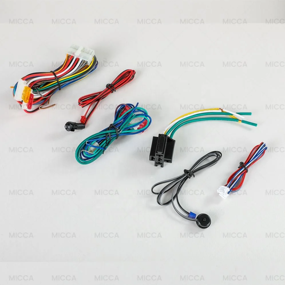 Popular 12V Universal One Way Car Alarm With Hopping Code Rolling Code Trunk Open Remote Control Car Alarm Security System