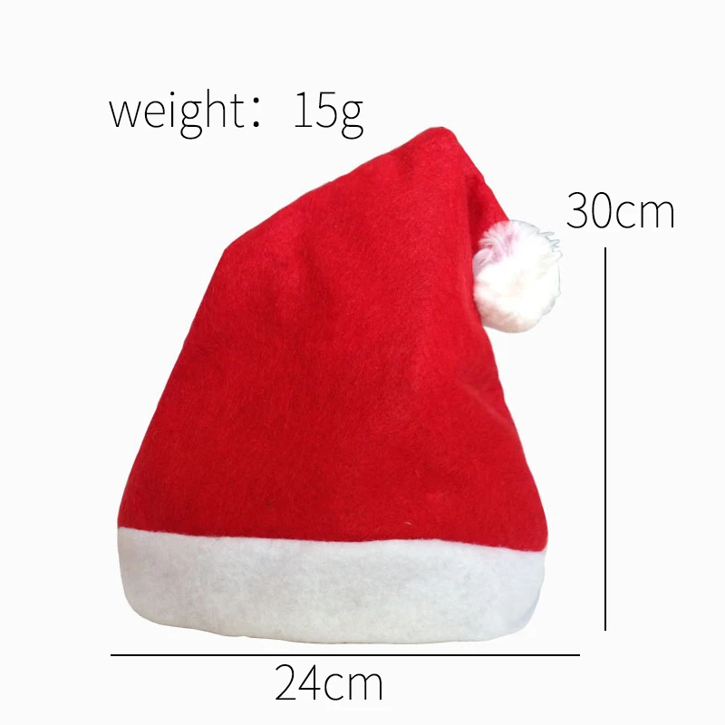 Cartoon Christmas Hat Santa Claus/Elk/Snowman Xmas Cap With LED Light For Adult Kids Cap