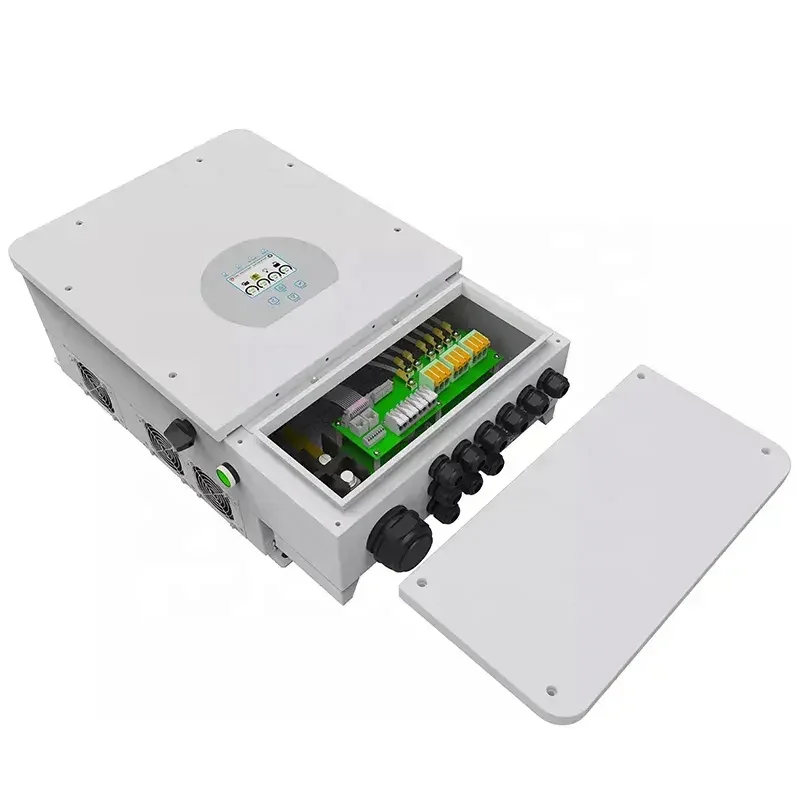 SUN-12K-SG01HP3-EU-AM2 Deye Inverter Hybrid 12KW Home Energy Storage 3 Phase Charged by LiFePO4 Battery with WiFi Stick