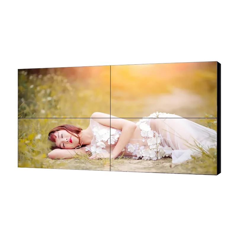 4K 3.5mm Ultra Narrow Bezel Splicing Screen Indoor Advertising Display LCD Video Wall