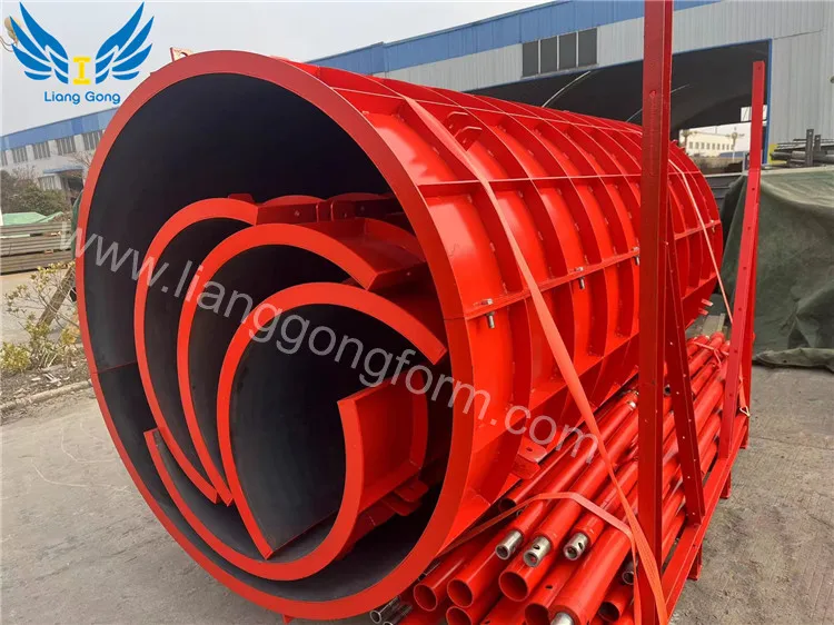 Строительные материалы бетонные формы стальная опалубка круглая для строительства