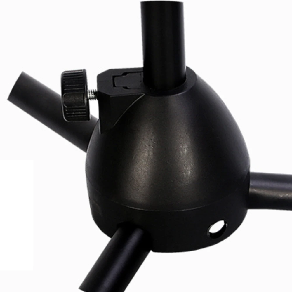 Oem microphone Stand triple phone clip with mic pop filter stand with microphone holder