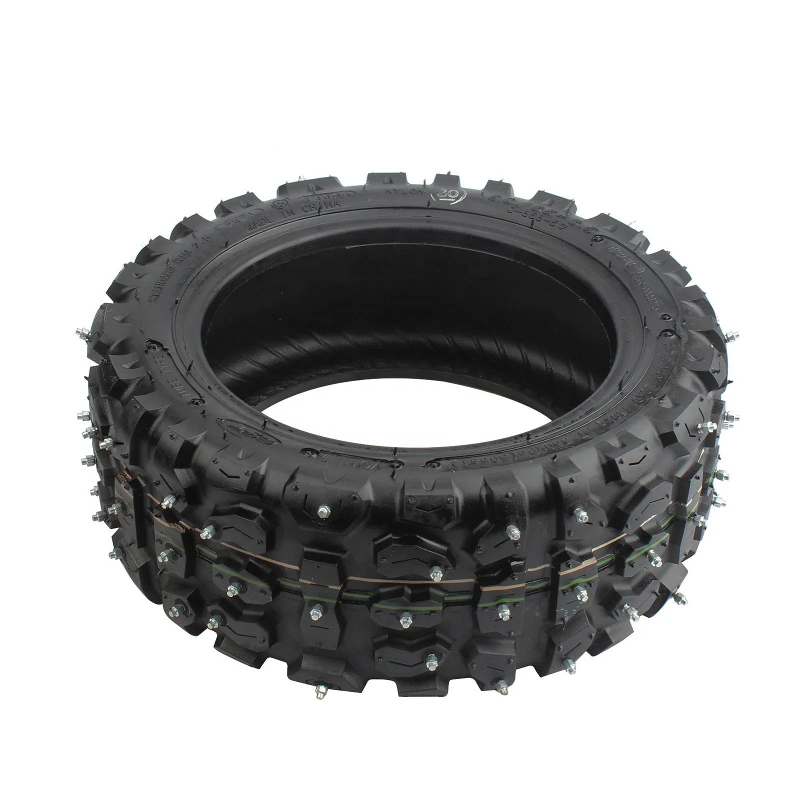 11 Inch Tubeless Tire 90/65-6.5 Winter Snow Ice Studded Tire for Kaabo Wolf Warrior 11 X King GT Zero 11X Electric Scooter Parts
