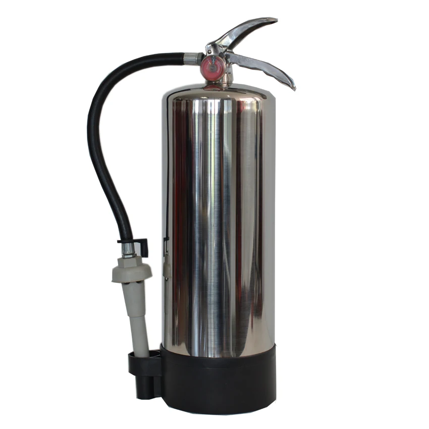 Water base fire fighting extintor 9L empty cylinder stainless steel extinguisher