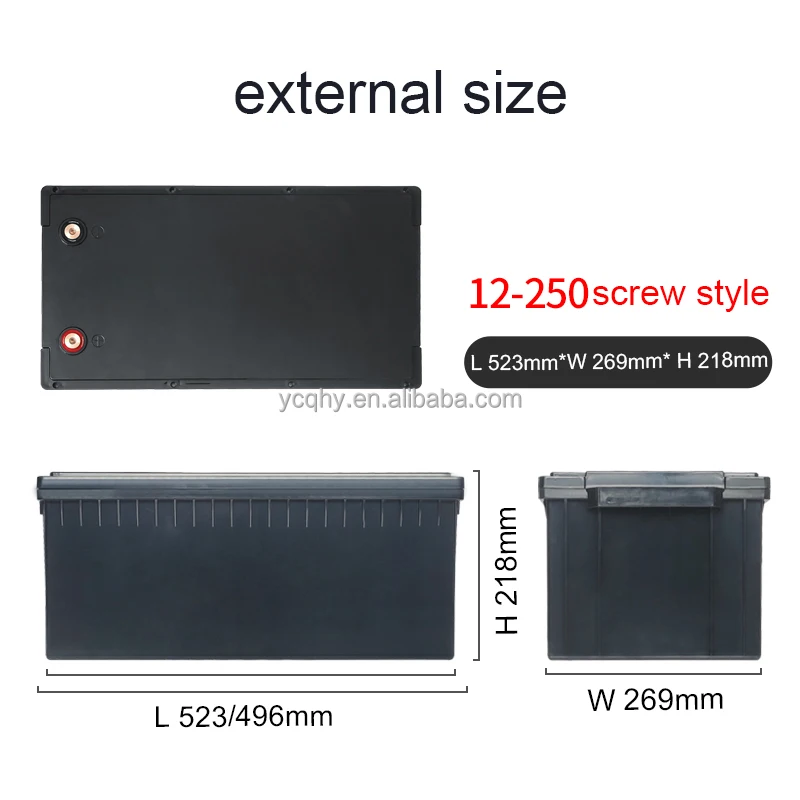 12.8v battery shell abs  3.2 lifepo4 battery cell empty case ups battery box