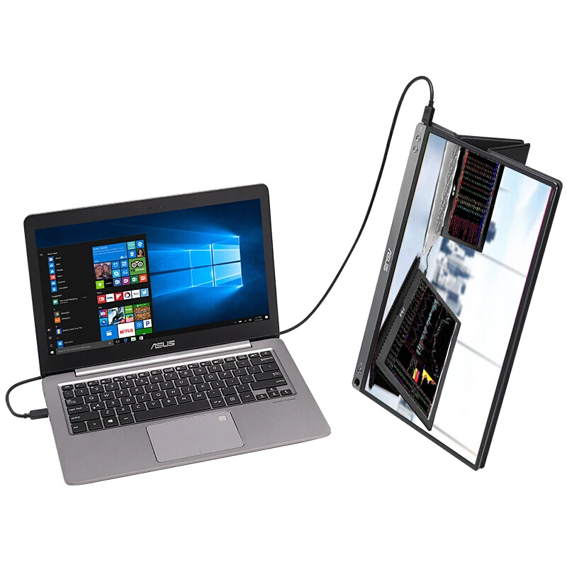 USB touch interface RS232 optional vga input led displays portable video monitor lcd screen 7 inch