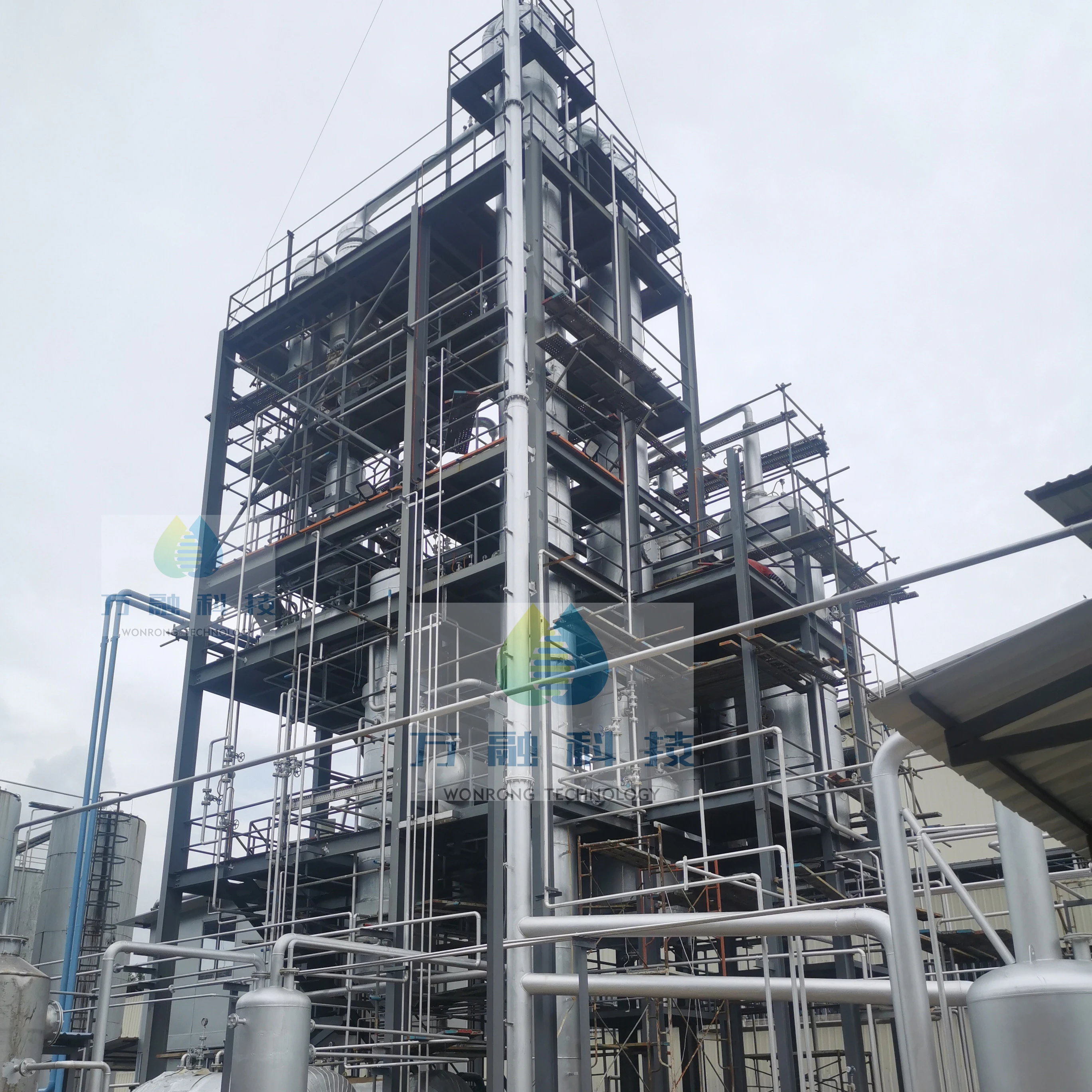 Patent product 20 tons per day waste oil recycling diesel base oil distillation machinery
