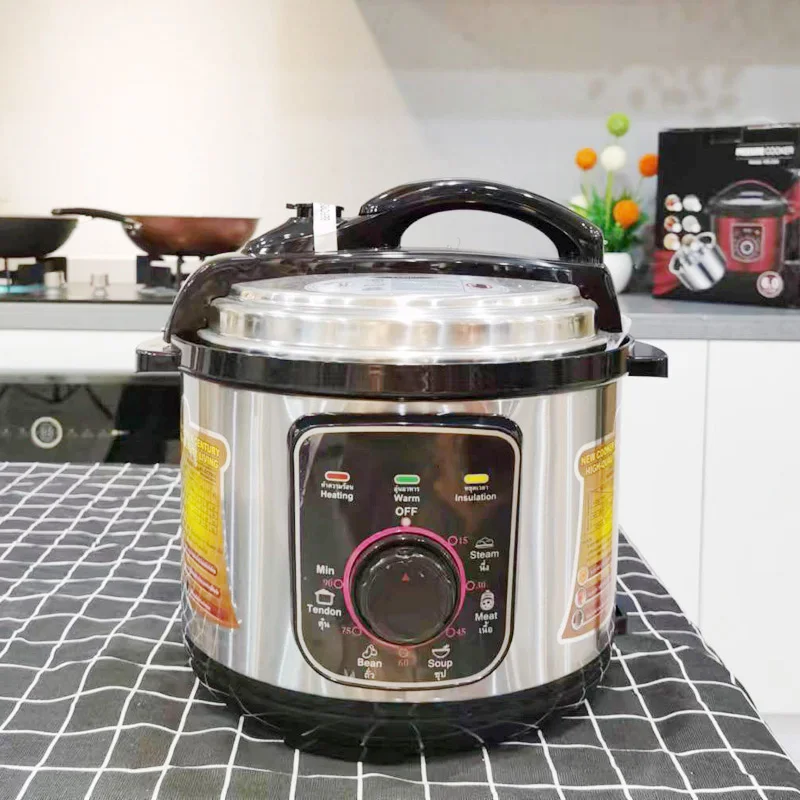 Guangzhou 4L 5L 6L Capacity Optional 8 In 1 Multifunction Manual Multicooker Electric Pressure Cookers For Restaurant