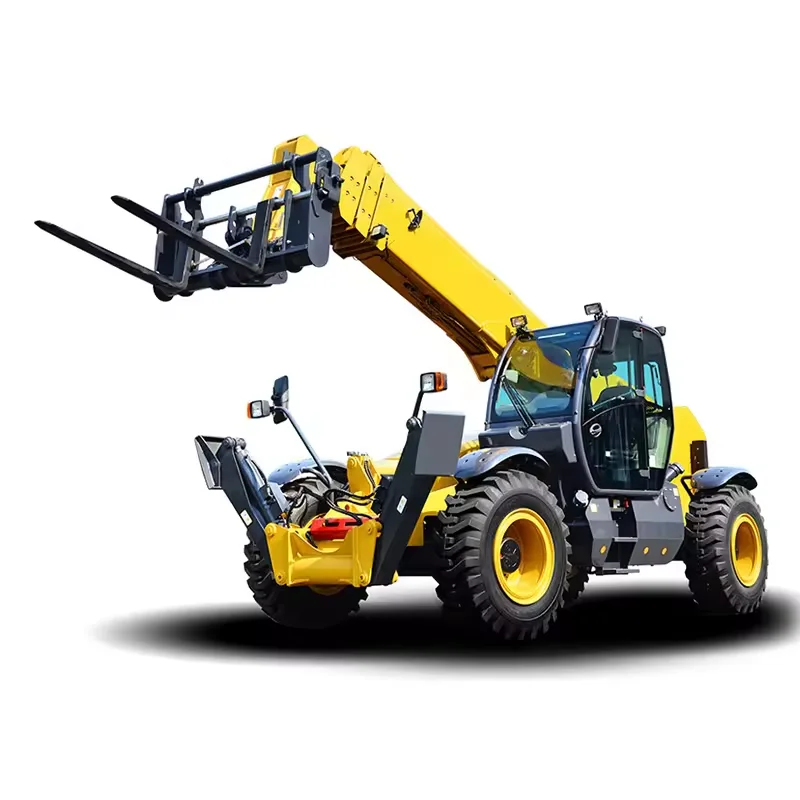Telescopic Forklift Diesel Weichai 103kw Motor 3 ton 4 ton Chinese Compact boom handler mini telehandler