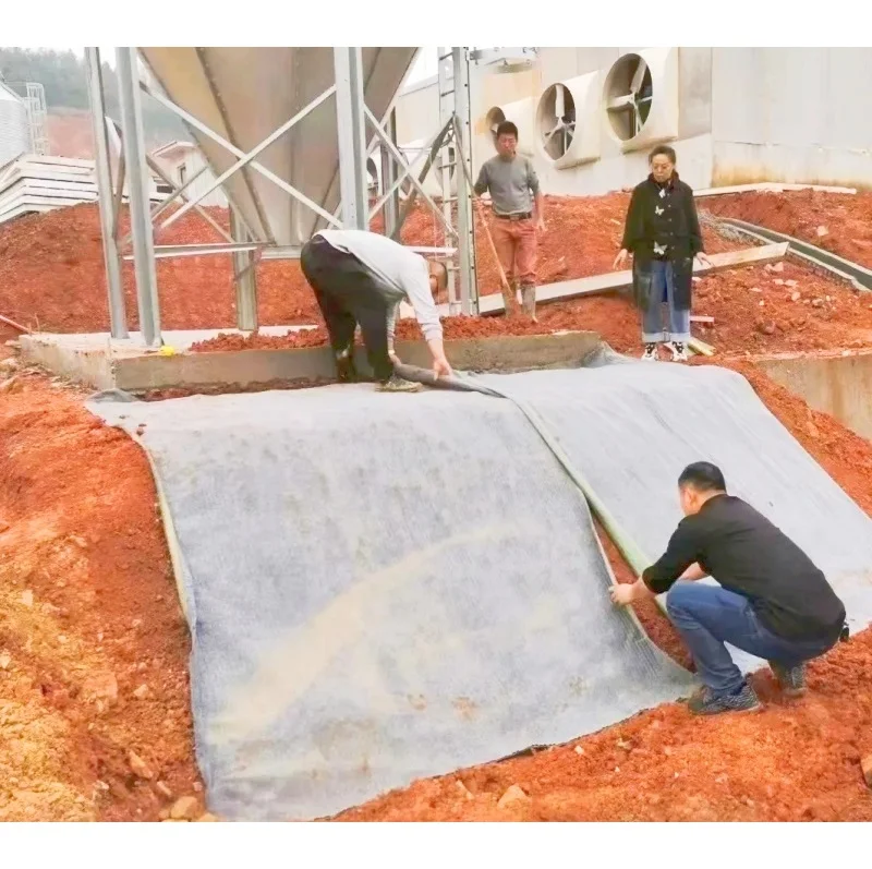 factory price	Made in china  factory waterproof drainage ditch New concrete cement blanket cemeny canvas
