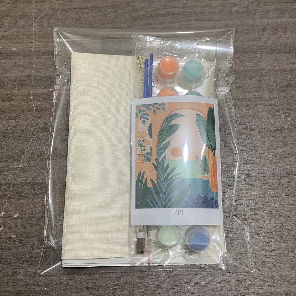 nudity 60x75cm/50x65cm/40x50cm Frame Coloring By Numbers House Landscape HandPainted Unique Gift On Canvas Unique