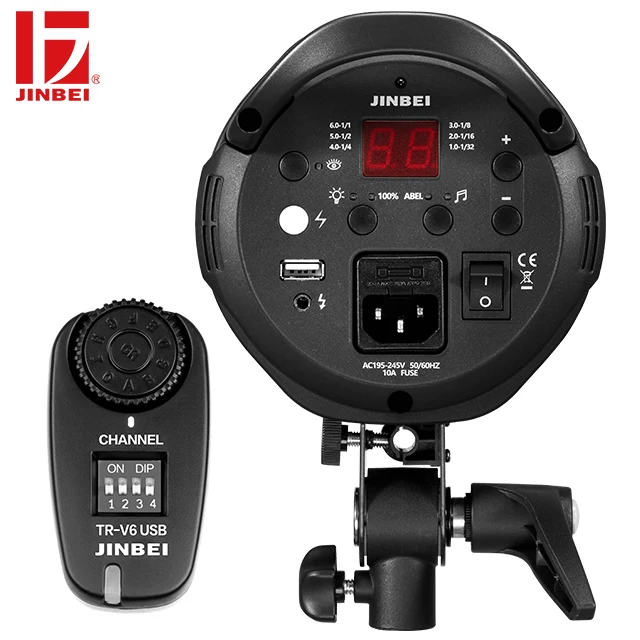 JINBEI TR-V6 2.4G Wireless ligence Flash Trigger Transmitter photography studio for selfie light