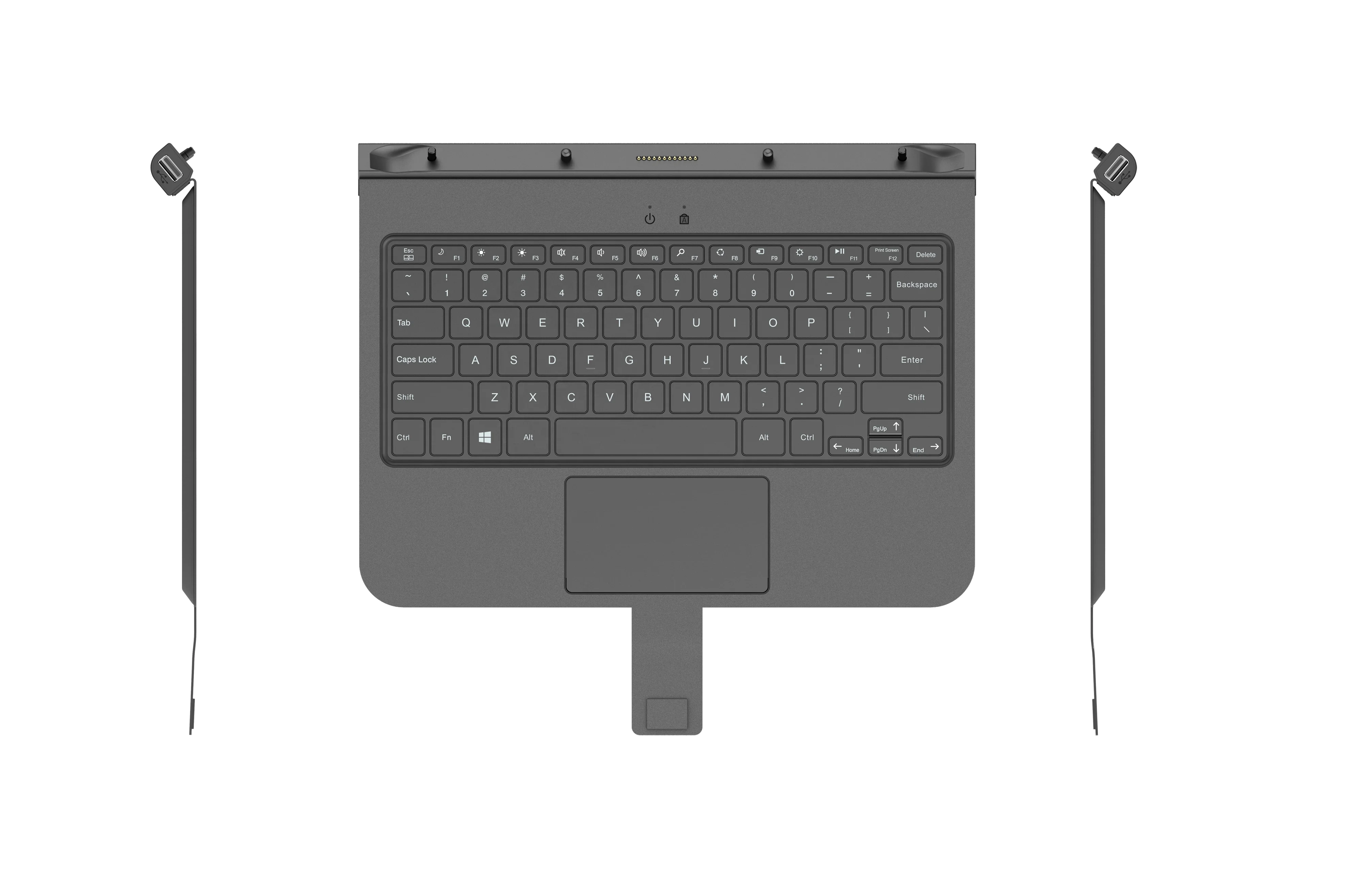 GENZO 12 inch Window-s 10 with keyboard Waterproof IP65 rugged tablet with rs485 and barcode scanner Z12