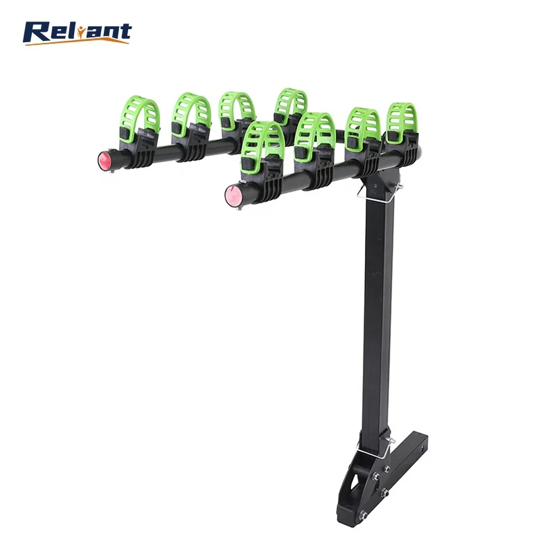 Professional Universal Outdoor Portable Travel Bike Hitch Rack For 4 Bicycle