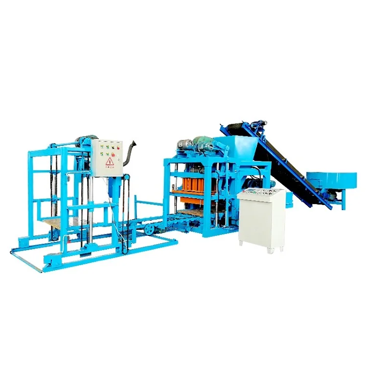 Qtj5 25 Stone Dust Flyash Ciment Brick Making Machine