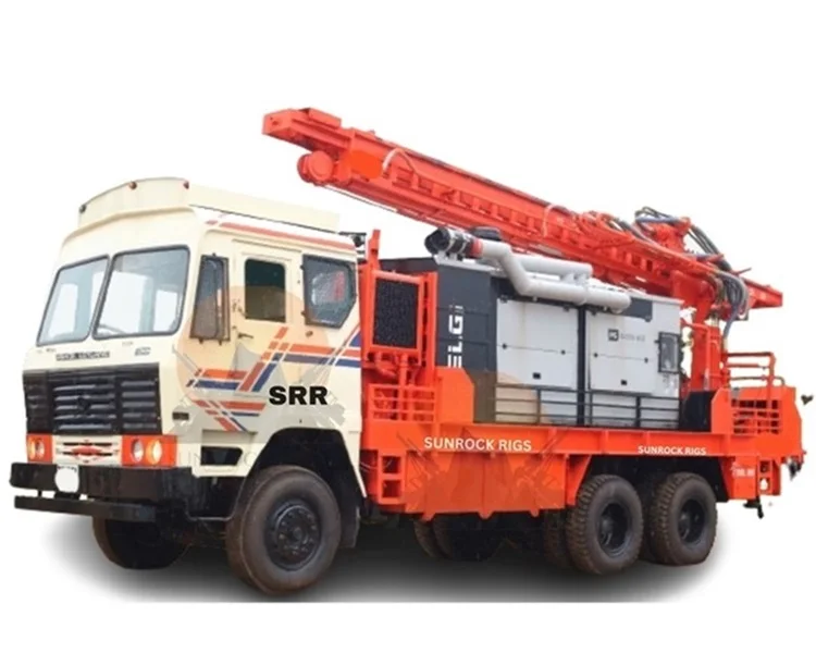 High-Speed 380meter Truck Mounted Rig with Pump Core Components Low Price Perfect Output for Water Well Drilling Application