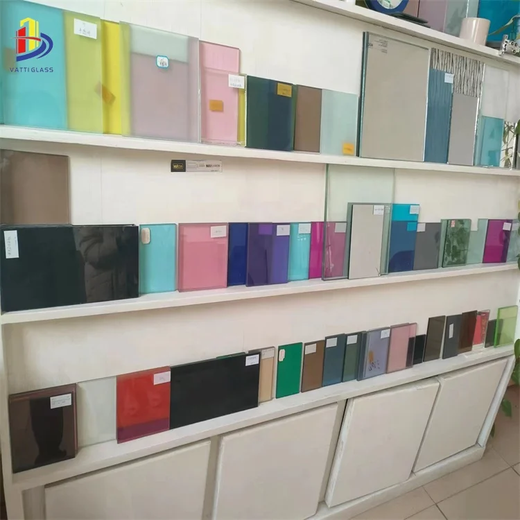 Laminated Safety Glass 6mm 10mm 12mm pvb Colored Tempered Laminated Glass for sliding door | partitions wall | room dividers