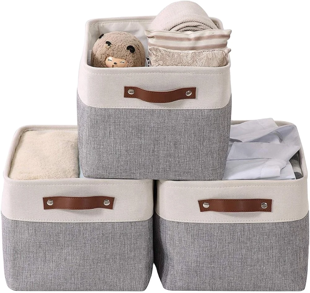 Fabric Foldable Storage bin Box foldable cube, toy storage boxes & bins for toy storage
