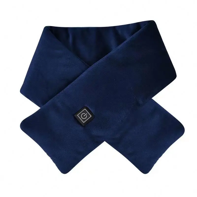 2024 Winter Warm cold-proof Smart Control Temperature Heated USB Rechargeable Heating Neck Scarf for heated scarf