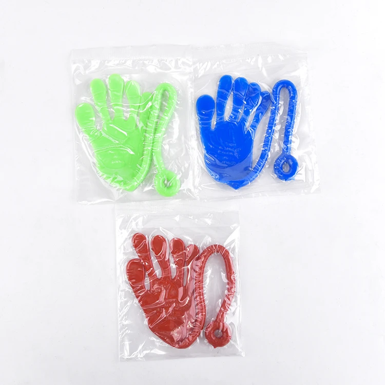 TPR Grabber Hand Sticky, Grabes Up To 7 Feet Away Funny Kids Hand Sticky Toy