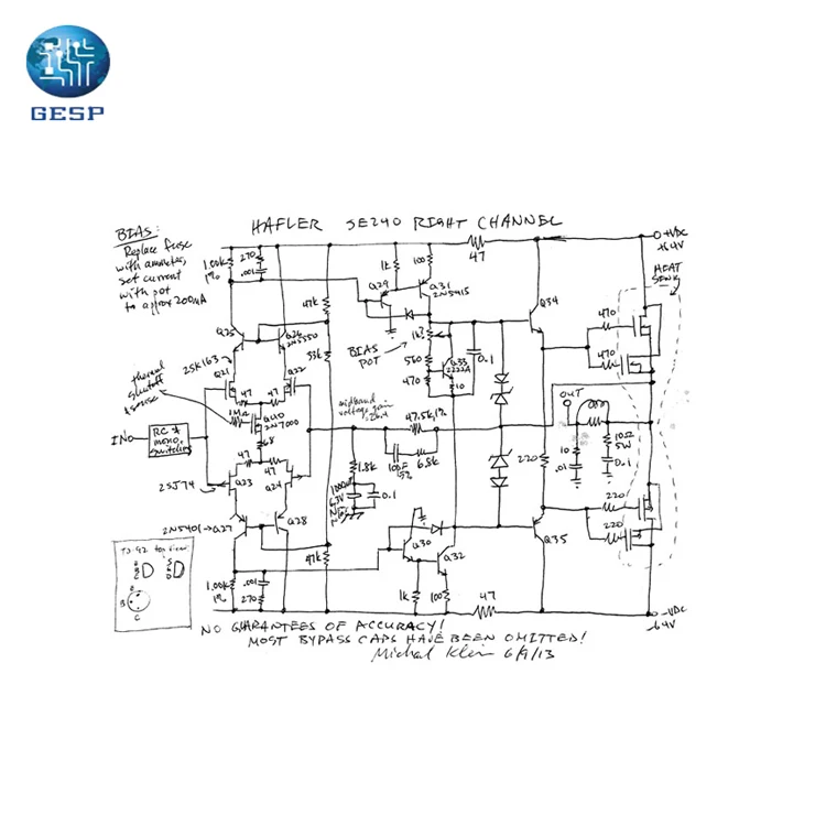 Шэньчжэнь дизайн печатной платы gerber файлов, спецификации списка, схема