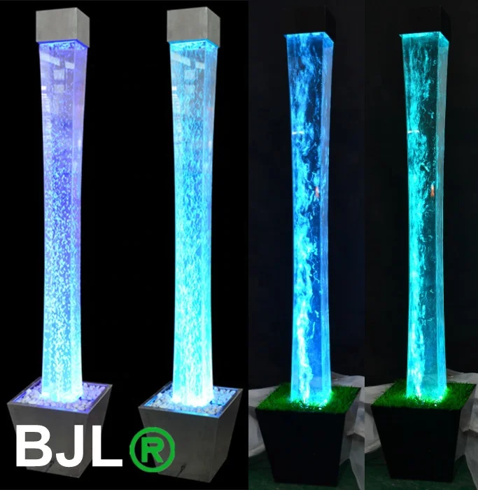 romantic colour changing LED water bubble lamp wedding lighting decoration