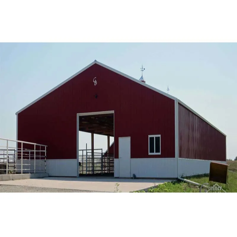 Low Cost Cow shed Prefab Steel Cow Farm Building Dairy Cow House