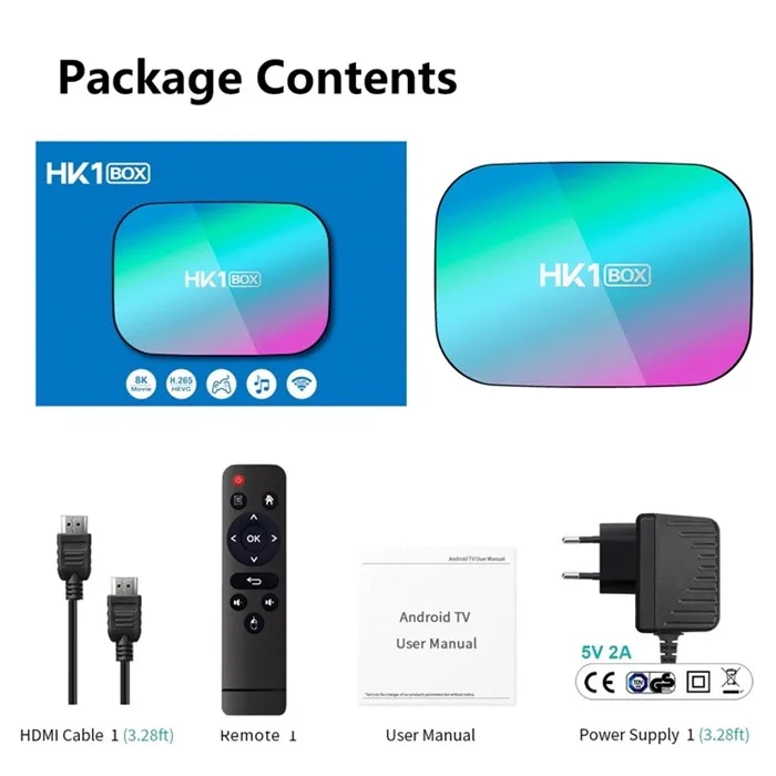  GYS 2020 Новое поступление HK1 коробка AC Wifi 5G 100M RJ45 BT Android 9 0 4 Гб DDR3 32 128 ГБ ТВ