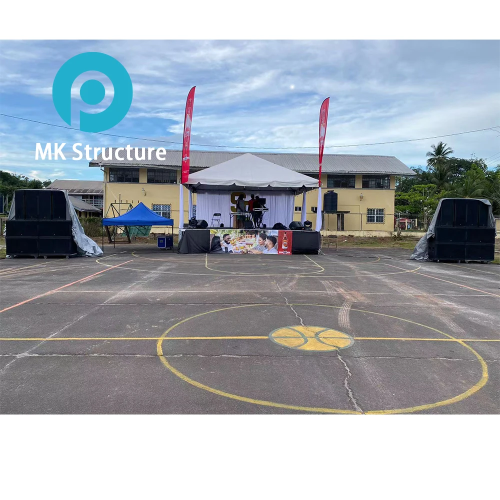 mobile stage outdoor assemble concert stage platform easy install assembly stage platform