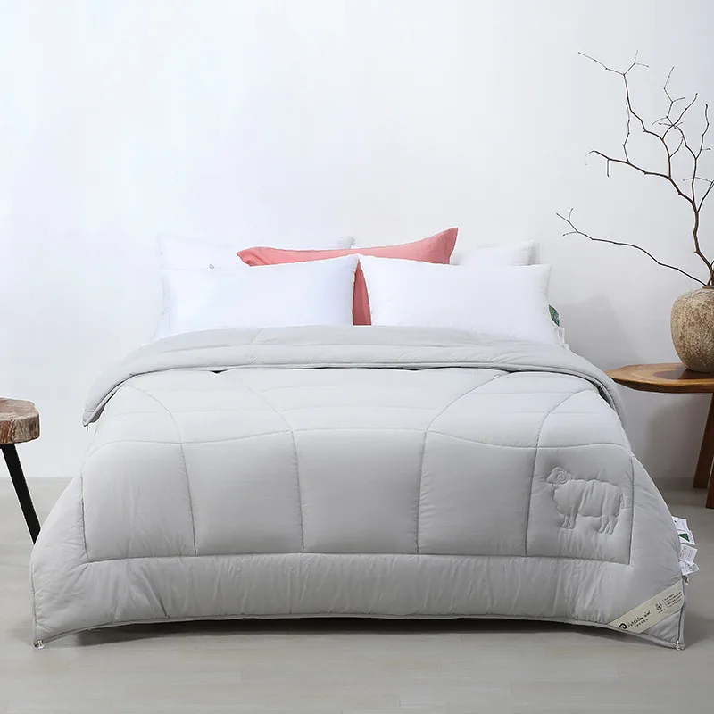 soft and healthy australia wool duvet wool bed quilt