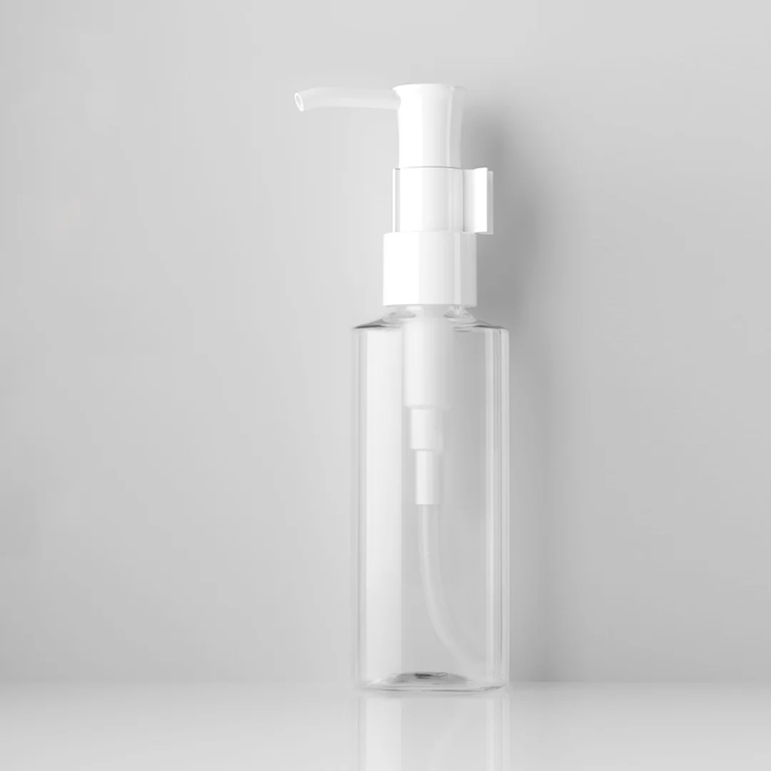 100ml 150ml 250ml 500ml 8oz cosmetic packaging container body shampoo pet plastic bottle with pump