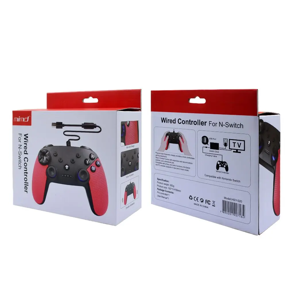 Hot Selling Pro Wired Controller Joystick for Nintendo Switch OLED Console & PS3 PC