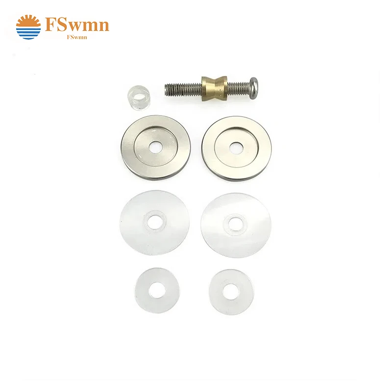 Custom Stainless Steel Bathroom Sliding Door Tube Handle Frameless Shower Door Pull Handle