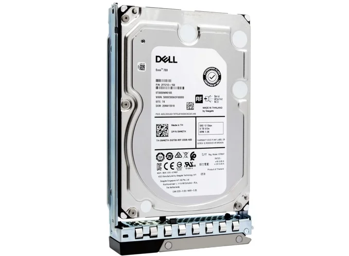  Оригинальный 400-ASIF 8 ТБ 7200 об/мин SATA-6Gbps 512e 3 5 дюймов форм-фактор горячего подключения жесткого диска с лотками для Poweredge сервер абсолютно